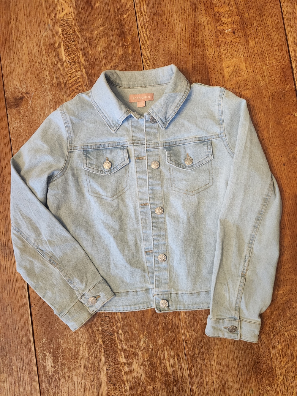 BCBG Girls Light Blue Denim Jacket